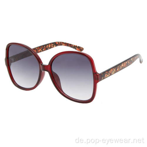 Klassische Schmetterlings-Sonnenbrille für Damen mit UV400